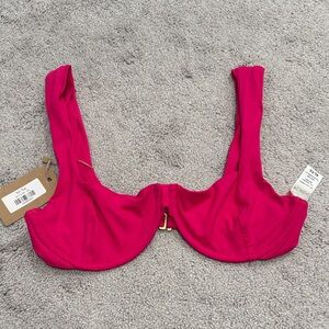 L*Space Vibrant Pink Tori Bikini Top